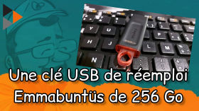 Une nouvelle clé USB de réemploi pour la France ! 256 Go !! by Blabla Linux USB