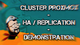 Cluster Proxmox - HA/Réplication - Pas TUTO juste DÉMO by Blabla Linux  cluster PROXMOX